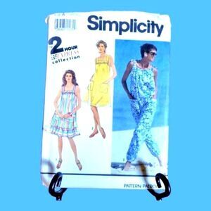 SIMPLICITY PATTERN 7277 Size A VINTAGE 1991 8T-XL